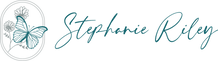 Stephanie Riley logo with butterfly